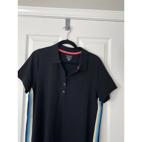 NWT Calvin Klein Performance Black Stretch Dress - XL - Picture 2 of 4